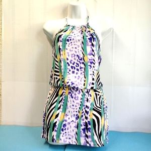 Bon Mere Mini Dress Halter Neck Size L